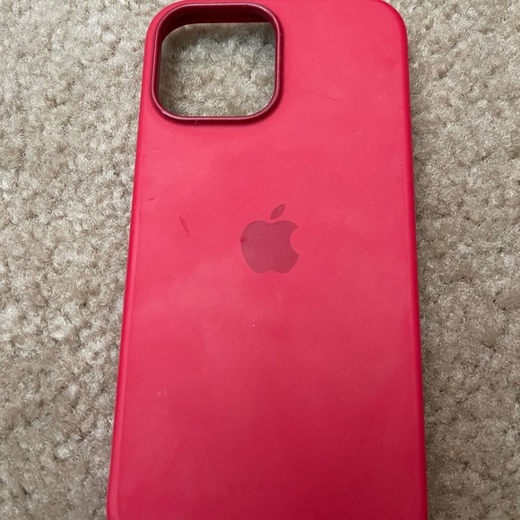 Apple Cell Phones & Accessories Red Iphone 2 Pro Max Silicone Case Poshmark